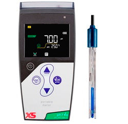 Medidor de pH portátil pH 7 Vio electrodo 201 T