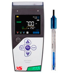 Medidor de pH portátil pH 70 Vio electrodo 201 T DHS